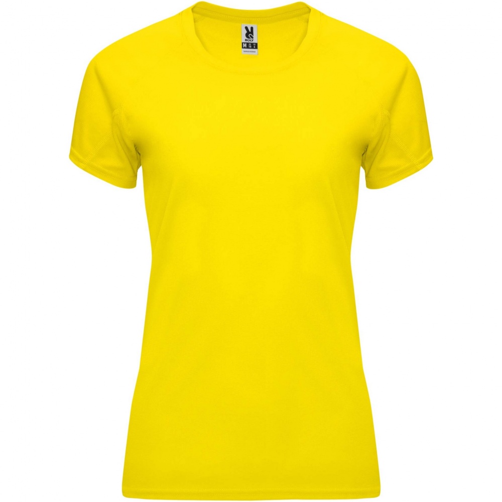 Logo trade promotional item photo of: Bahrain short sleeve women's sports t-shirt