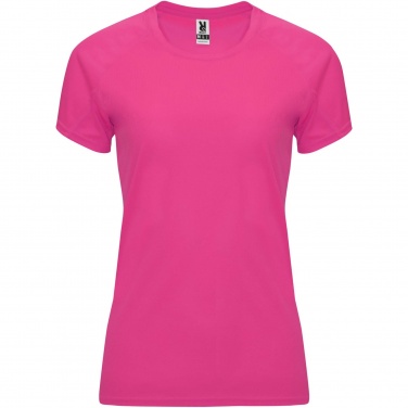 Logo trade business gifts image of: Bahrain short sleeve women's sports t-shirt