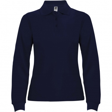 Logo trade promotional gift photo of: Estrella long sleeve women's polo