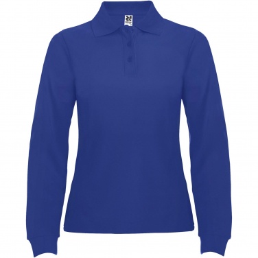 Logo trade corporate gifts picture of: Estrella long sleeve women's polo