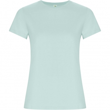 Logo trade advertising products image of: Golden short sleeve women's t-shirt