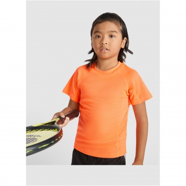 Logotrade business gift image of: Montecarlo short sleeve kids sports t-shirt