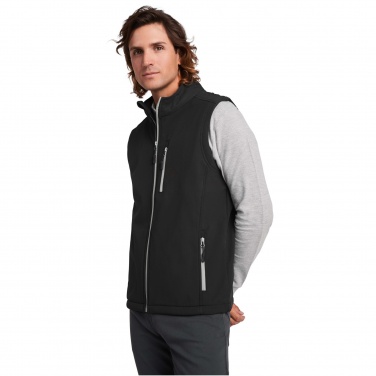 Logo trade promotional gift photo of: Nevada unisex softshell bodywarmer