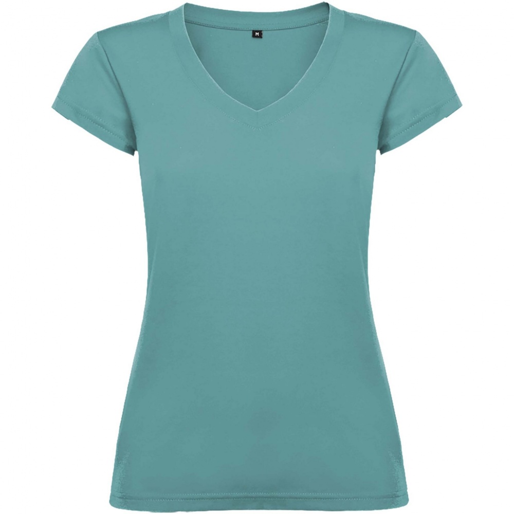 Logo trade promotional product photo of: Victoria short sleeve women's v-neck t-shirt
