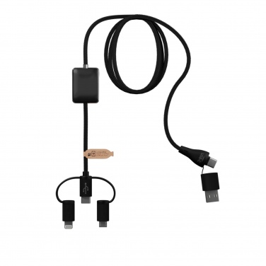Logo trade business gift photo of: SCX.design C48 CarPlay 5-in-1 charging cable 