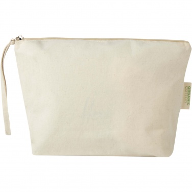 Logotrade advertising products photo of: Orissa 180 g/m² organic large accessory pouch 3L