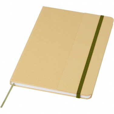 Logotrade promotional items photo of: Nelida A5 recycled cardboard hard cover notebook