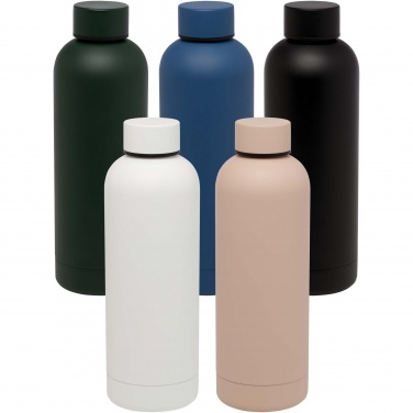 Logotrade advertising product image of: Spring 500 ml RCS certified recycled stainless steel copper vacuum insulated bottle