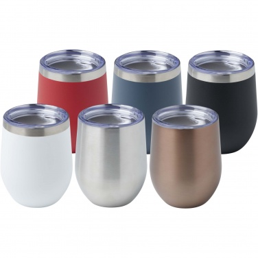 Logotrade promotional merchandise picture of: Corzo 350 ml RCS certified recycled stainless steel copper vacuum insulated cup