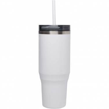 Logo trade promotional products image of: Melbourne 1200 ml RCS certified insulated tumbler with straw