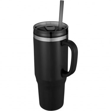 Logo trade promotional products picture of: Melbourne 1200 ml RCS certified insulated tumbler with straw