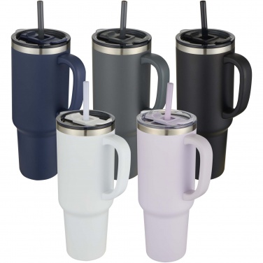 Logo trade corporate gifts picture of: Sydney 1200 ml copper vacuum insulated tumbler with straw