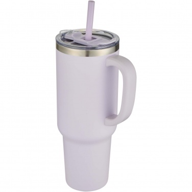 Logo trade promotional giveaway photo of: Sydney 1200 ml copper vacuum insulated tumbler with straw