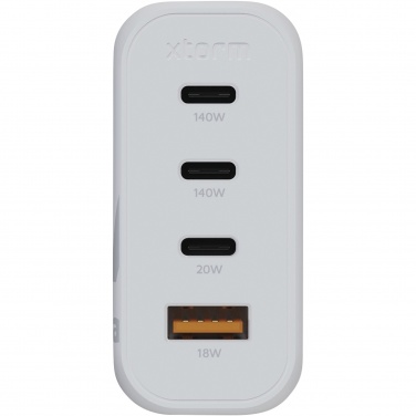 Logo trade promotional product photo of: Xtorm XEC140 GaN² Ultra 140W wall charger