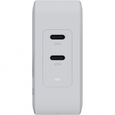 Logotrade promotional product picture of: Xtorm XVC2067 GaN Ultra 67W travel charger with 100W USB-C PD cable