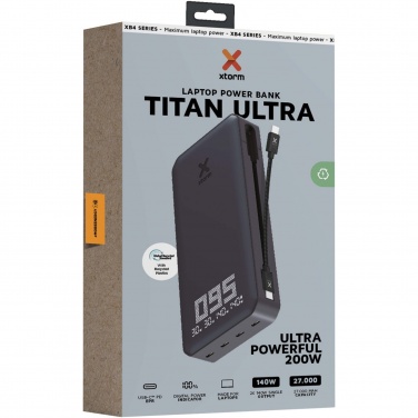 Logo trade promotional merchandise photo of: Xtorm XB403 Titan Ultra 27.000 mAh 200W laptop power bank