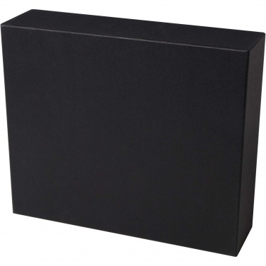 Logo trade promotional products image of: Laura A5 hard cover notebook and ballpoint pen gift set