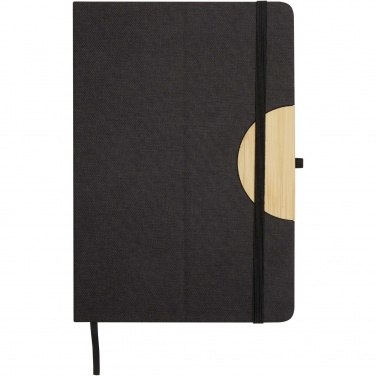Logotrade promotional giveaways photo of: Carmen A5 hard cover notebook and ballpoint pen gift set