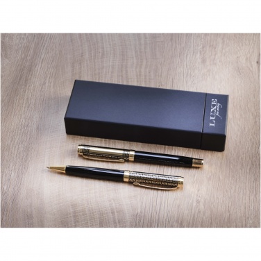 Logotrade promotional products photo of: Legato ballpoint and rollerball pen set