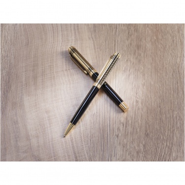 Logotrade promotional product picture of: Legato ballpoint and rollerball pen set