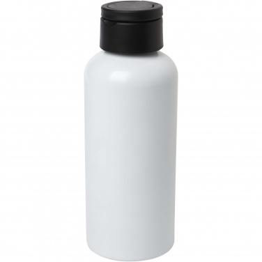 Logotrade promotional item picture of: Trinity 600 ml RCS certified recycled aluminium water bottle with RPET lid