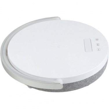 Logotrade advertising product picture of: Prixton 4-in-1 10W Bluetooth® speaker with LED light and wireless charging base