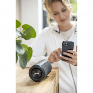 Logo trade promotional giveaways image of: Prixton Echo Box speaker