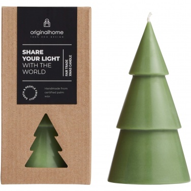 Logotrade corporate gift image of: Originalhome Xmas tree candle - L