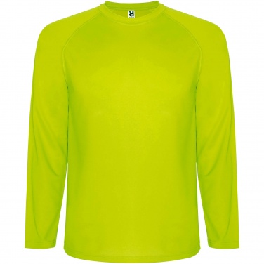 Logo trade promotional merchandise picture of: Montecarlo long sleeve kids sports t-shirt
