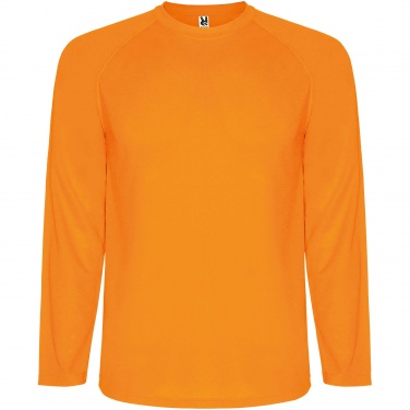 Logo trade promotional merchandise photo of: Montecarlo long sleeve kids sports t-shirt