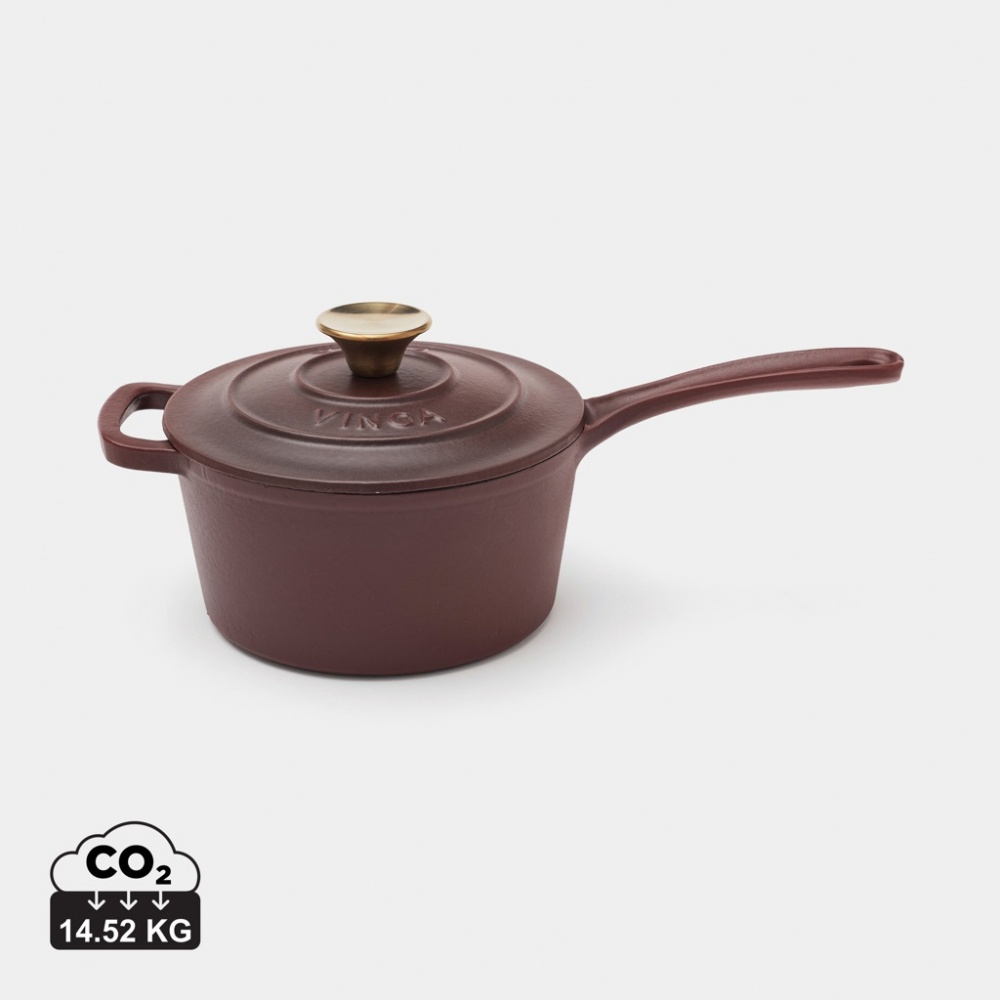 Logotrade business gifts photo of: VINGA Monte enamelled cast iron pot 1,9L