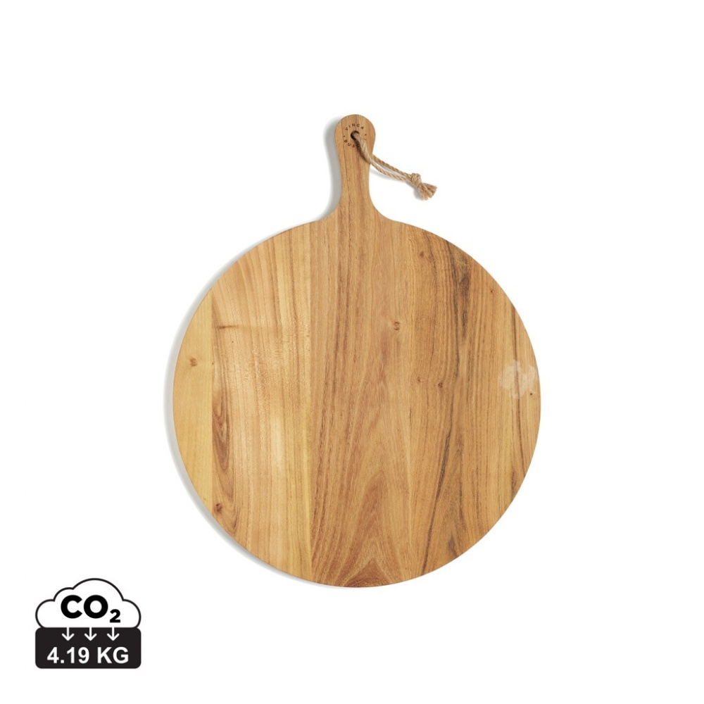 Logo trade promotional gifts picture of: VINGA Buscot Round Serving Board