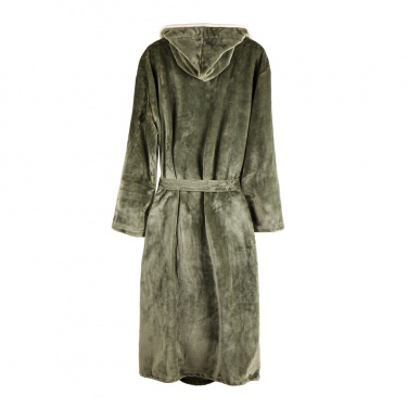 Logotrade promotional gift picture of: VINGA Louis luxury plush RPET robe size L-XL
