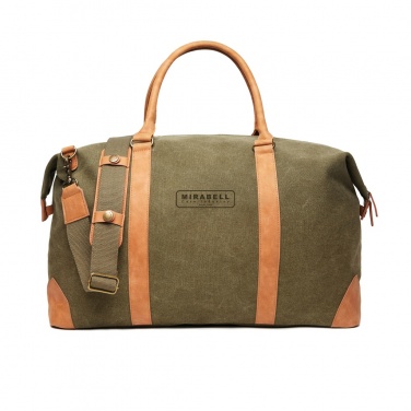 Logo trade promotional merchandise photo of: VINGA Bosler RCS recycled canvas weekend bag
