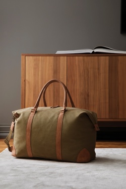 Logotrade advertising product image of: VINGA Bosler RCS recycled canvas weekend bag