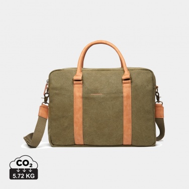 Logotrade promotional giveaways photo of: VINGA Bosler RCS recycled canvas computer bag