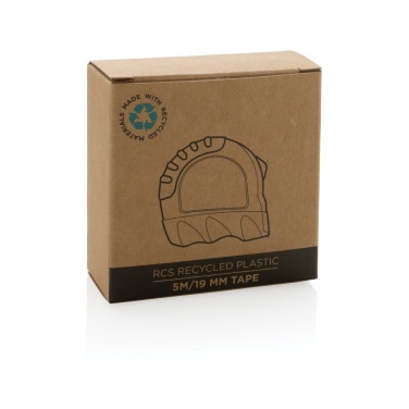 Logotrade promotional products photo of: RCS recycled plastic 5M/19 mm tape