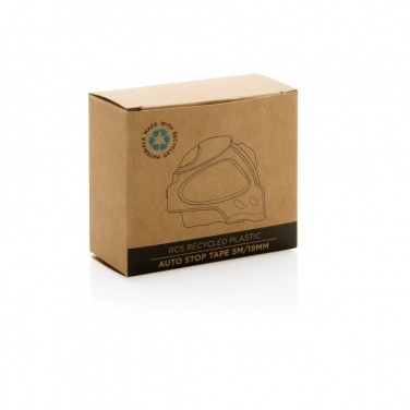 Logo trade promotional giveaway photo of: RCS recycled plastic Auto stop tape 5M/19mm