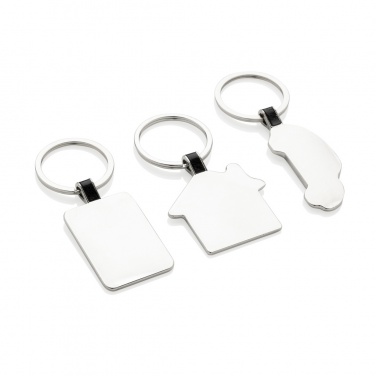 Logotrade promotional giveaways photo of: RCS recycled zinc alloy car keyring