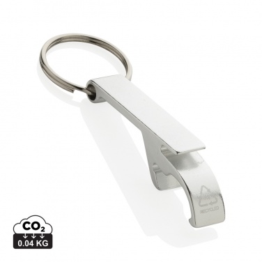 Logotrade promotional giveaway image of: RCS recycled aluminum bottle and can opener
