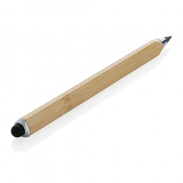 Logo trade promotional gifts picture of: Eon bamboo infinity multitasking pen