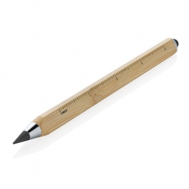 Logo trade promotional items picture of: Eon bamboo infinity multitasking pen