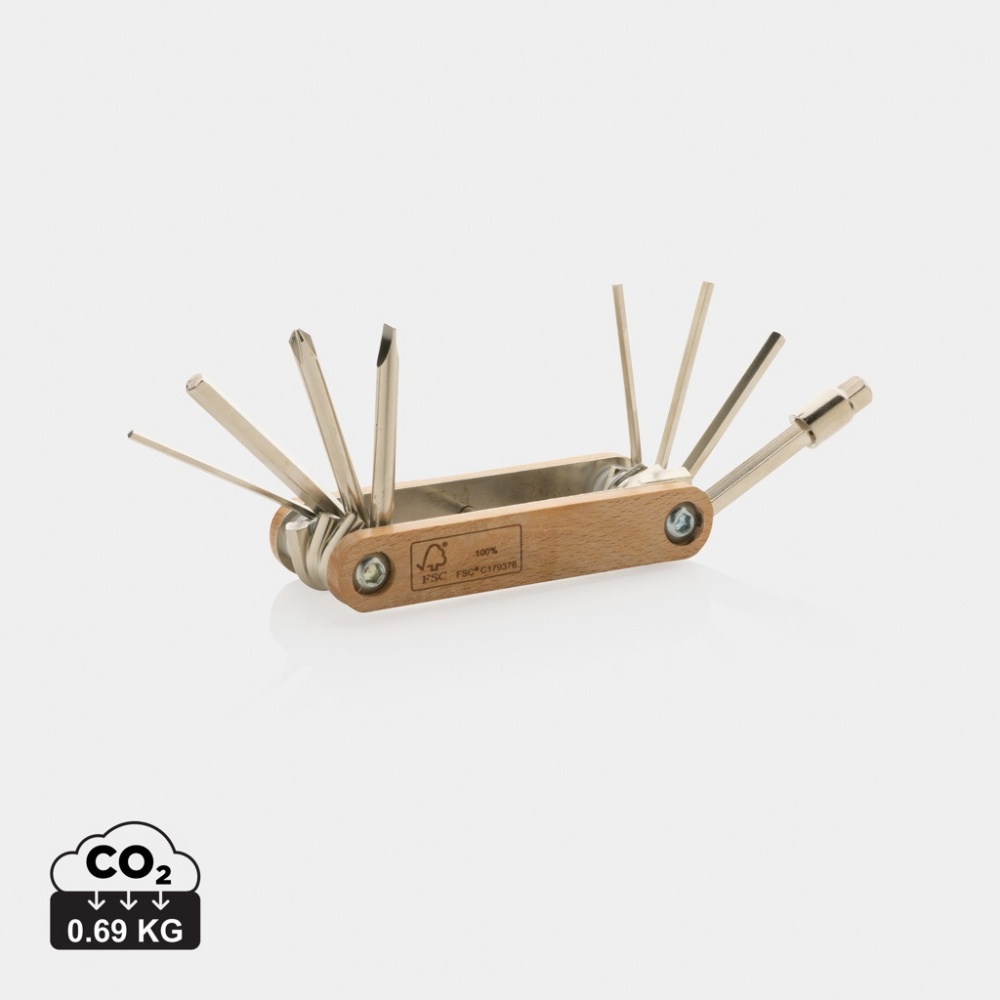 Logo trade advertising product photo of: Wooden hex tool