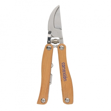 Logo trade promotional items image of: Wooden garden multi-tool