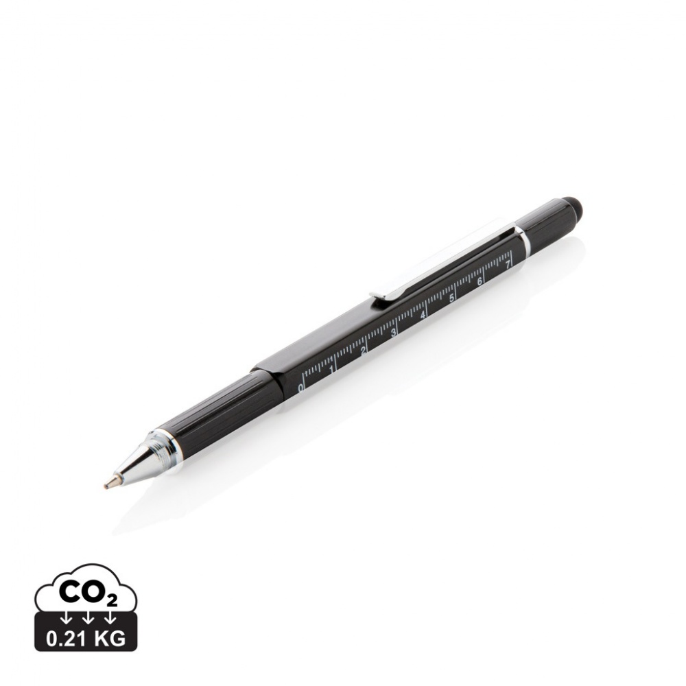 Logotrade promotional merchandise picture of: 5-in-1 aluminium toolpen