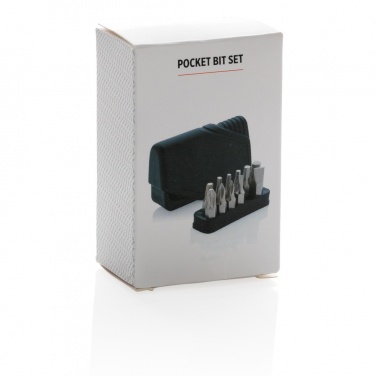 Logo trade promotional giveaways picture of: Pocket bit set 13 pcs