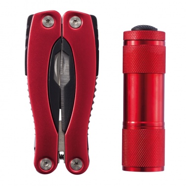 Logo trade corporate gifts image of: Multitool and torch set