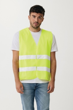 Logotrade promotional product image of: GRS recycled PET high-visibility safety vest