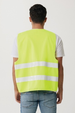 Logotrade promotional item picture of: GRS recycled PET high-visibility safety vest