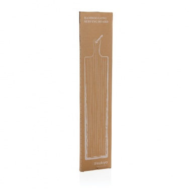 Logo trade promotional merchandise photo of: Ukiyo bamboo large serving board